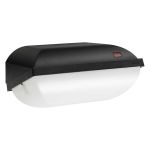 Philips LED Beveiliging Coreline BWC120 Zwart 14W 1800lm - 830 Warm Wit | 282x178mm - IP54 - Lichtsensor