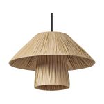Ledvance Decor Bamboo Papier/Staal Hut 400 Bruin | Geschikt voor E27