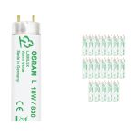 Voordeelpak 25x Osram L 18W 830 Lumilux | 59cm - Warm Wit