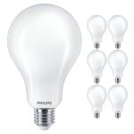 Voordeelpak 6x Philips Corepro LED Lamp E27 Peer Mat 23W 3452lm - 865 Daglicht | Vervangt 200W