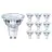 Voordeelpak 10x Philips Corepro LED Spot GU10 PAR16 4.9W 460lm 36D - 830 Warm Wit | Vervangt 65W