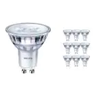 Voordeelpak 10x Philips Corepro LED Spot GU10 PAR16 2.7W 215lm 36D - 827 Zeer Warm Wit | Vervangt 25W