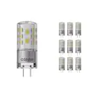 Voordeelpak 10x Osram Parathom LED Pin GY6.35 4.5W 470lm - 827 Zeer Warm Wit | Dimbaar - Vervangt 40W