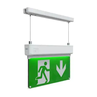Ansell emergency exit sign